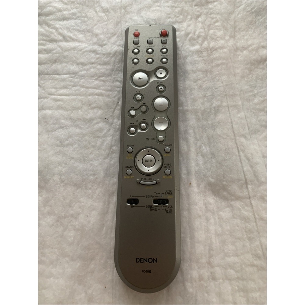 Denon Remote RC-1052 - Untested